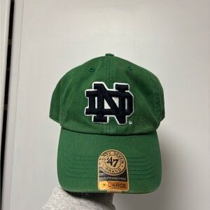 Notre Dame Fighting Irish 47 Brand Baseball Hat 
 Cap with Logo size XL